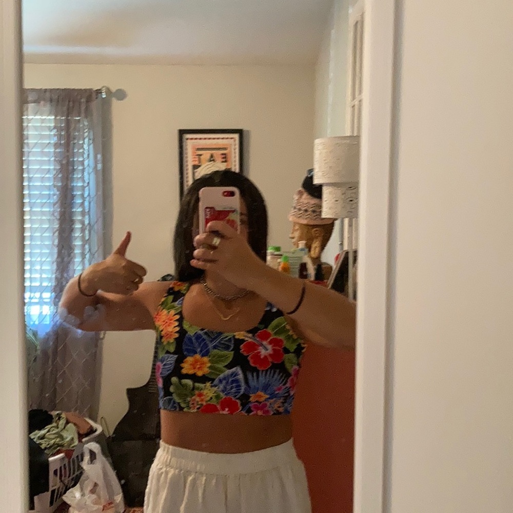 Floral Crop Top